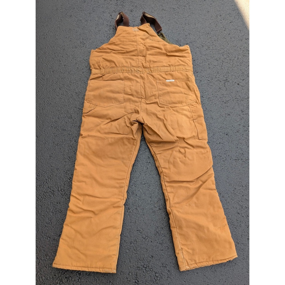 Walls Blizzard-Pruf Insulated Bib Overalls Brown Duck 2XL Tall W93003BWX - Picture 14 of 16